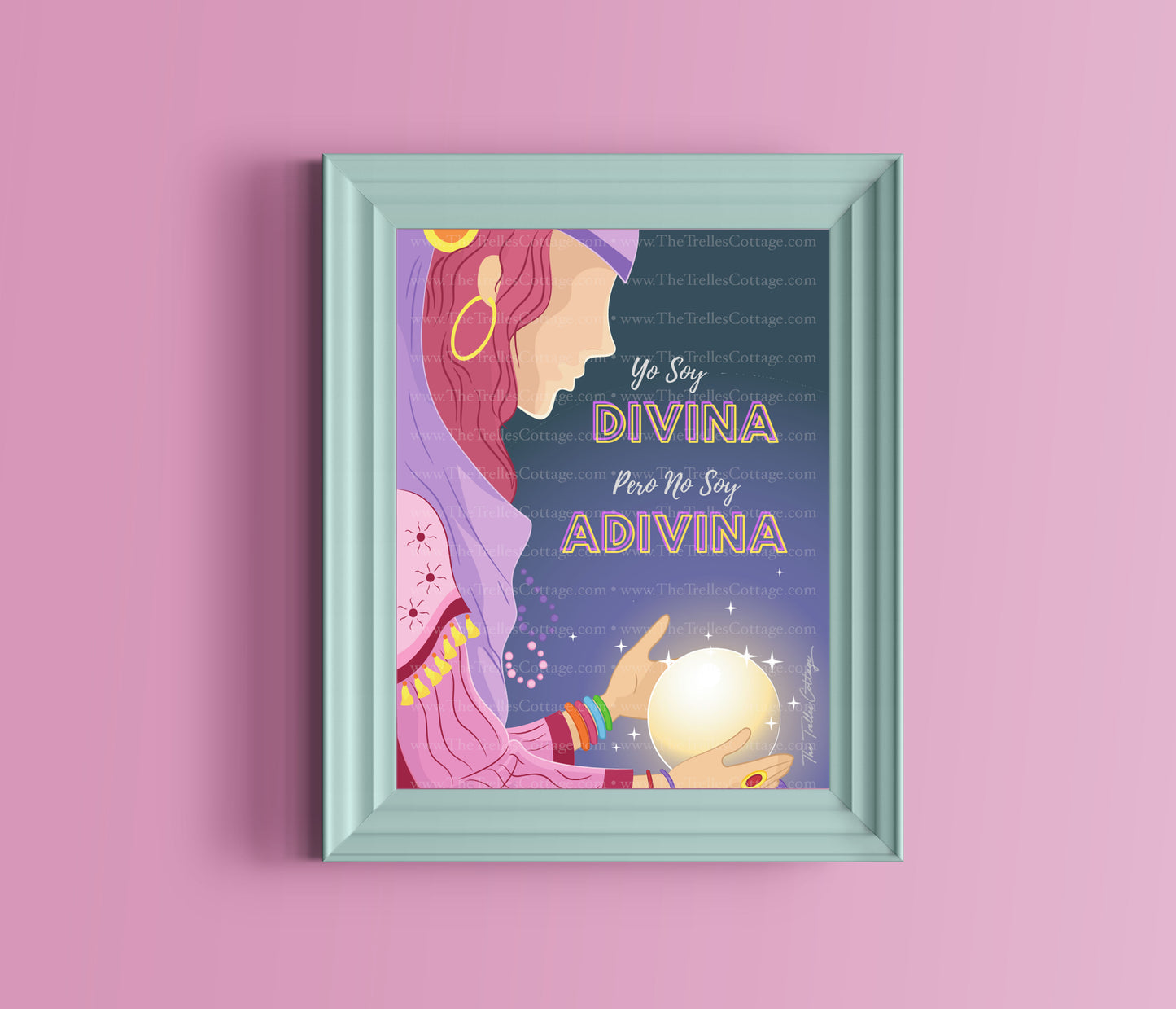 Yo Soy Divina Print