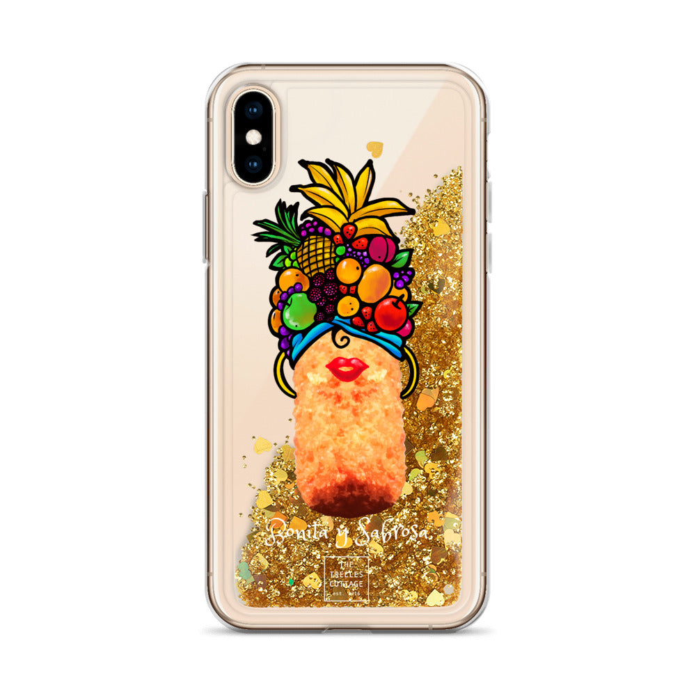 Lucy Bonita y Sabrosa Liquid Glitter Phone Case