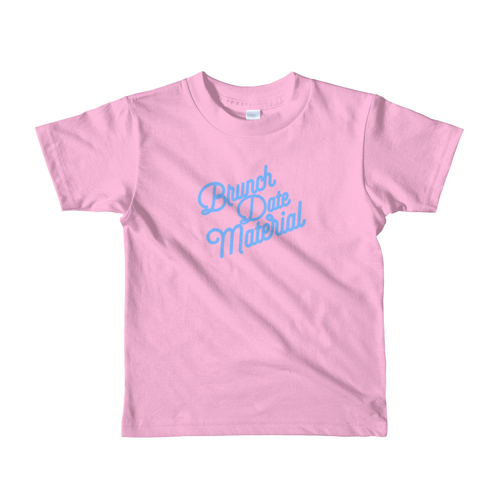 Brunch Date Material Kids T-shirt