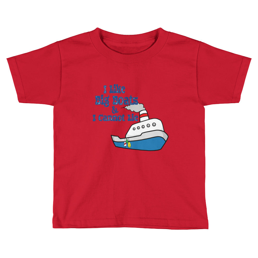I Like Big Boats Kids T-Shirt