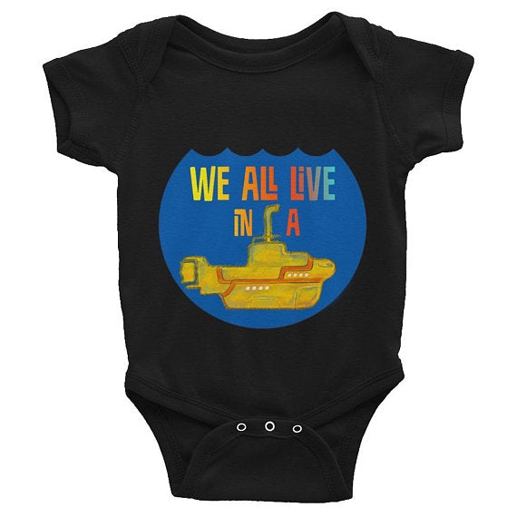 Yellow Submarine Infant Bodysuit