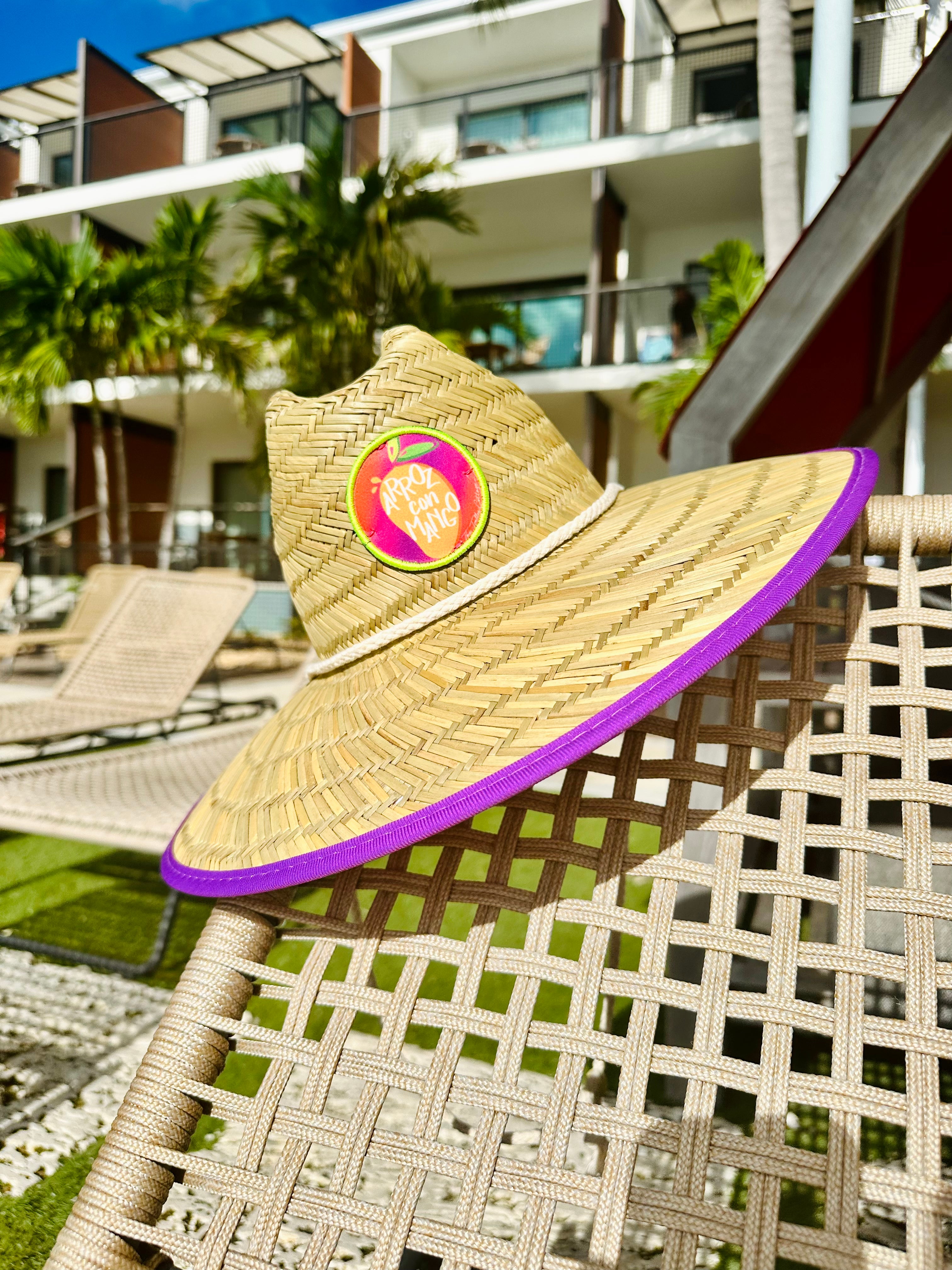 Arroz con Mango Straw Hat