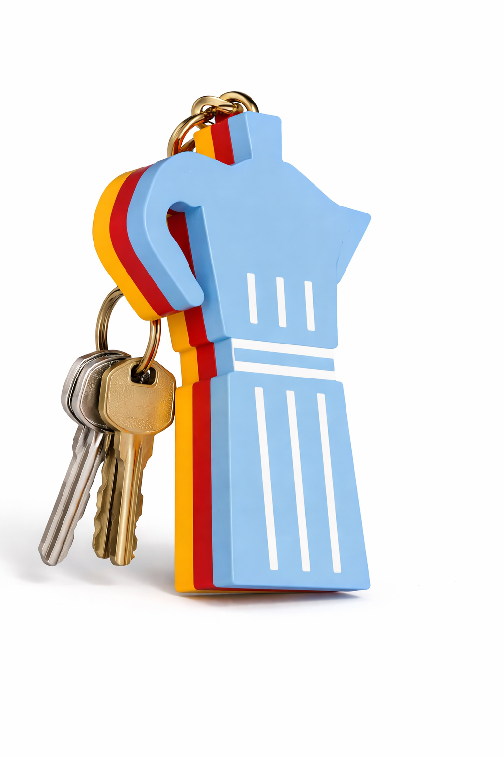 Da1e Miami Cafetera Keychain