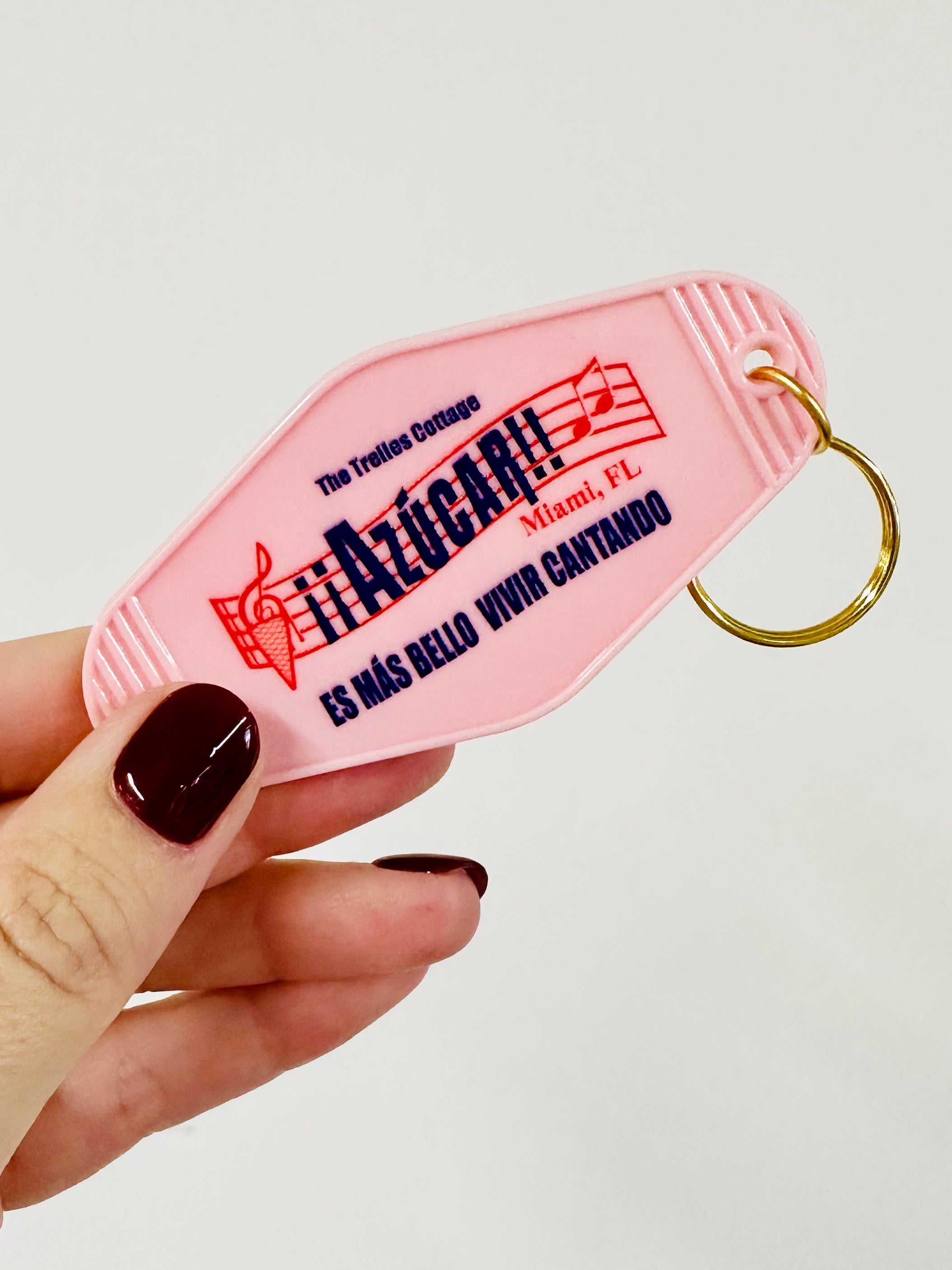 Motel Keychain