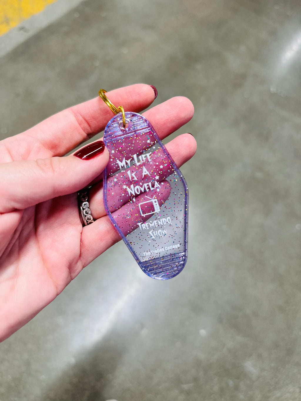 Motel Keychain