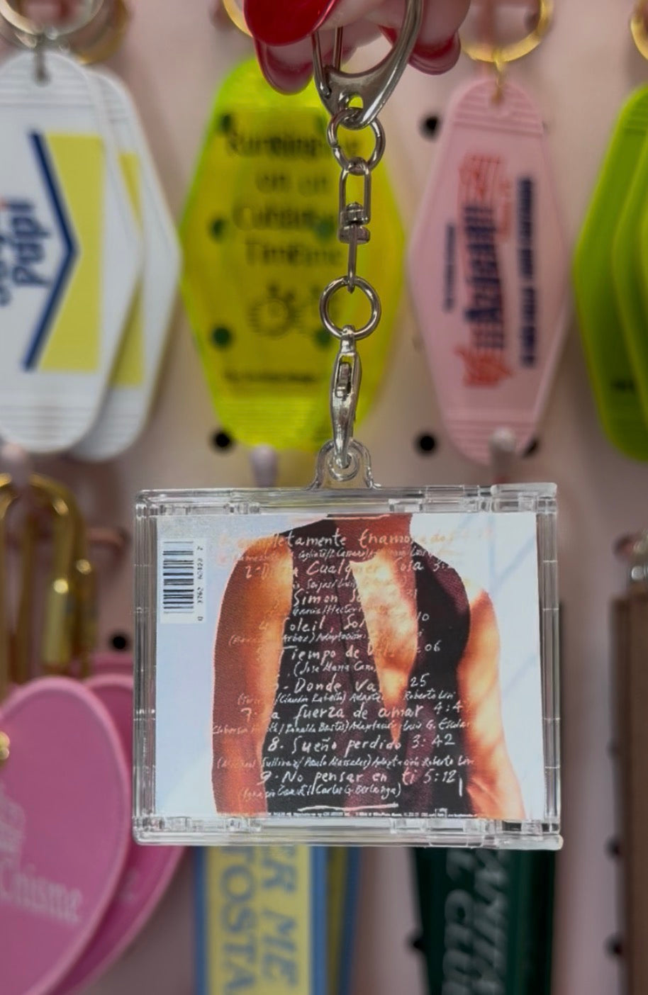 CD NFC Playing Keychains