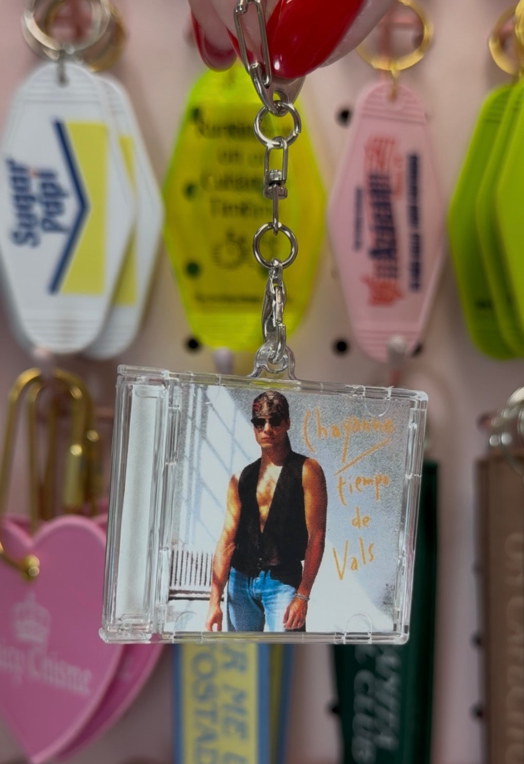 CD NFC Playing Keychains