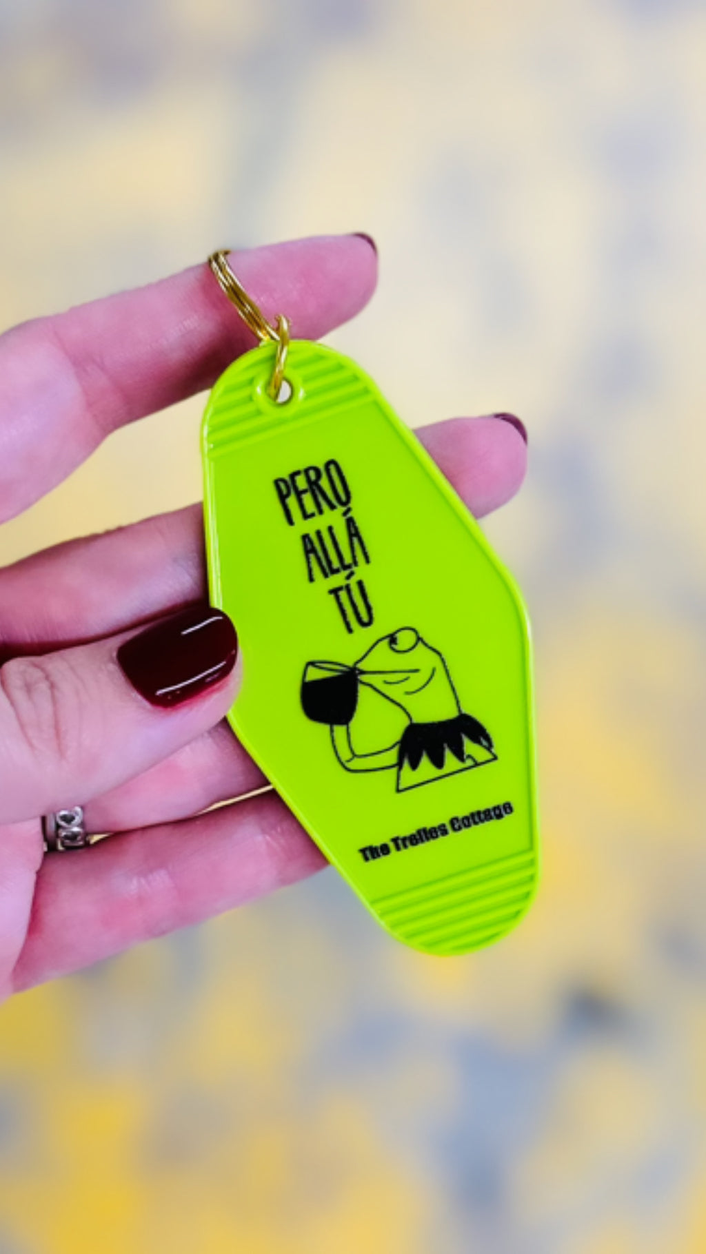 Motel Keychain