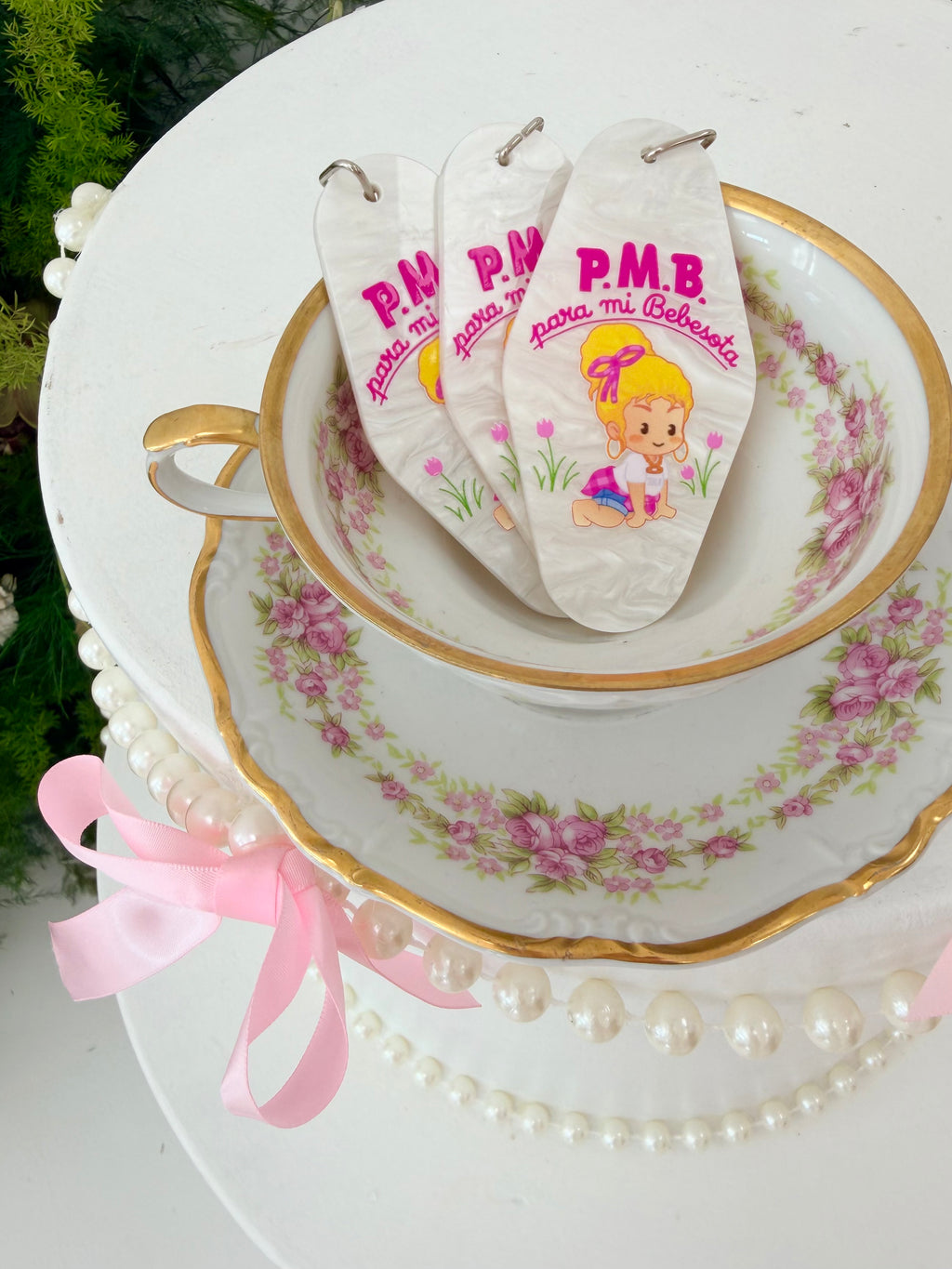 Para Mi Bebesota Keychain