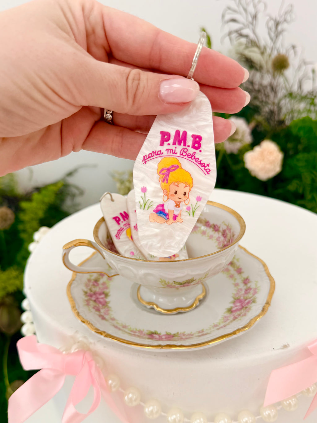 Para Mi Bebesota Keychain