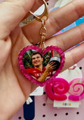 Fernando Mendoza Heart Keychain