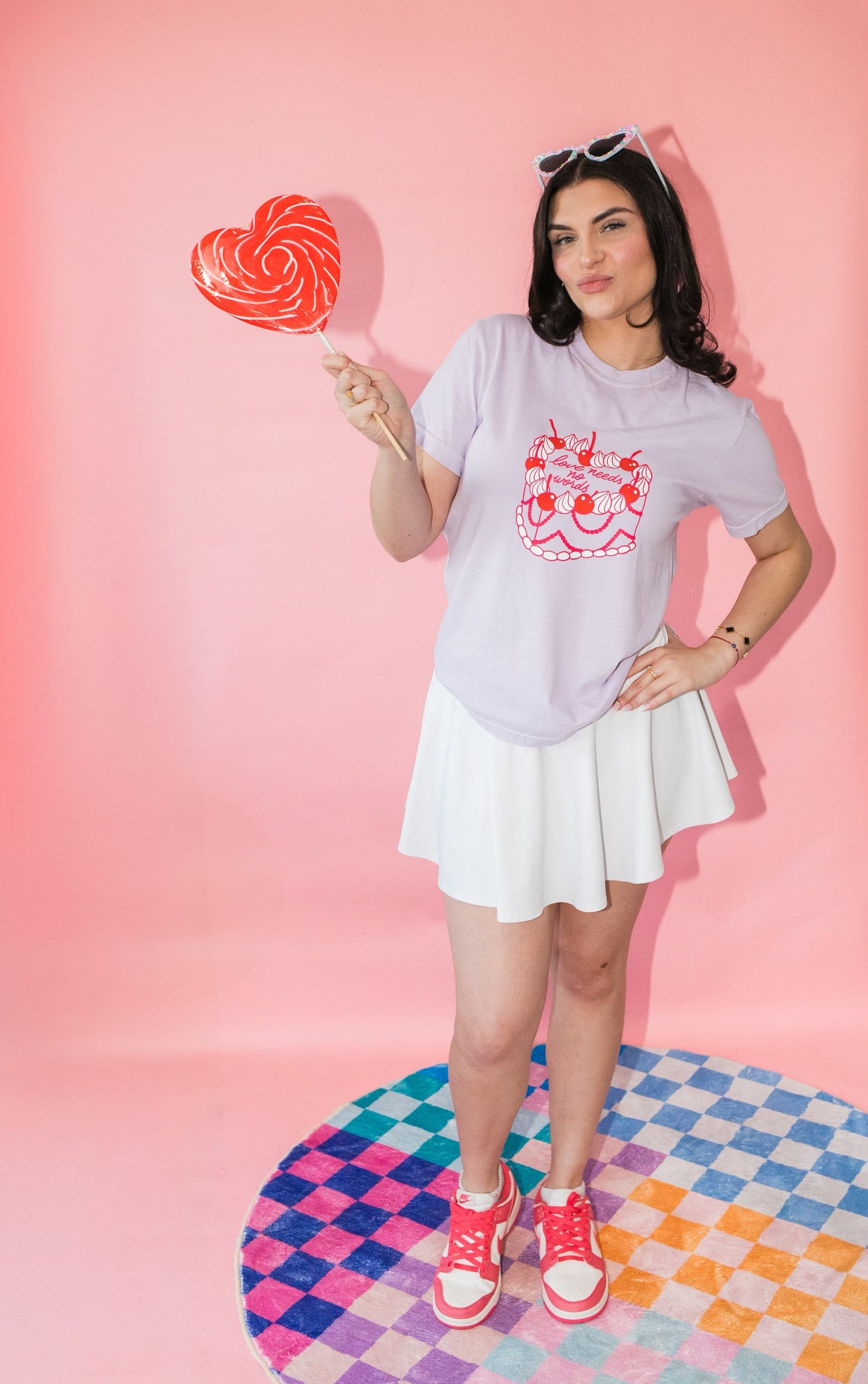 Love Needs No Words Cake T-shirt