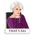 That's All Sticker