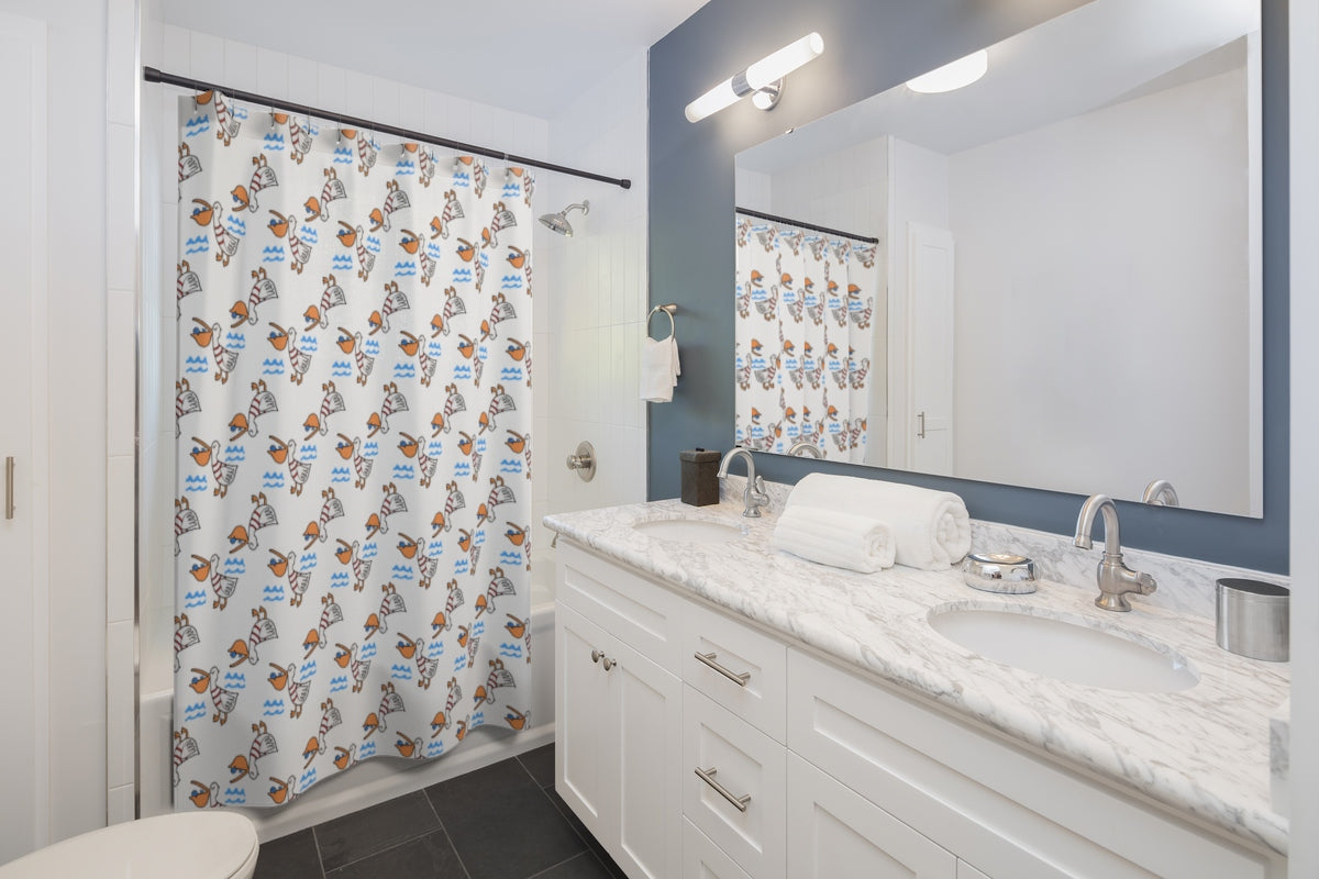 Pelican Shower Curtain