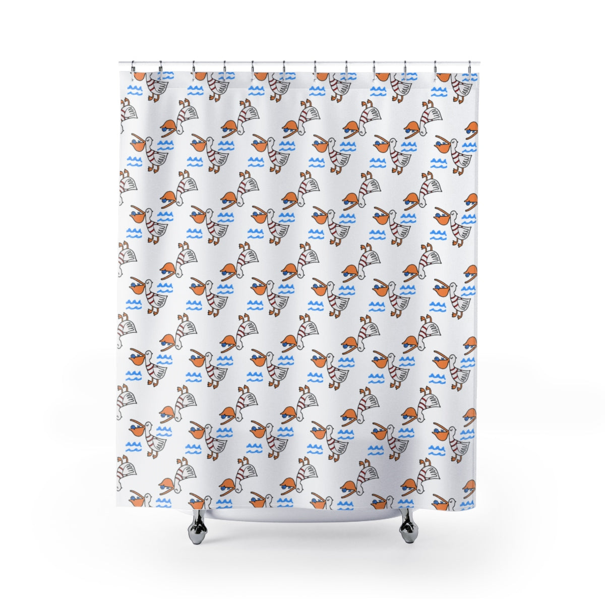 Pelican Shower Curtain