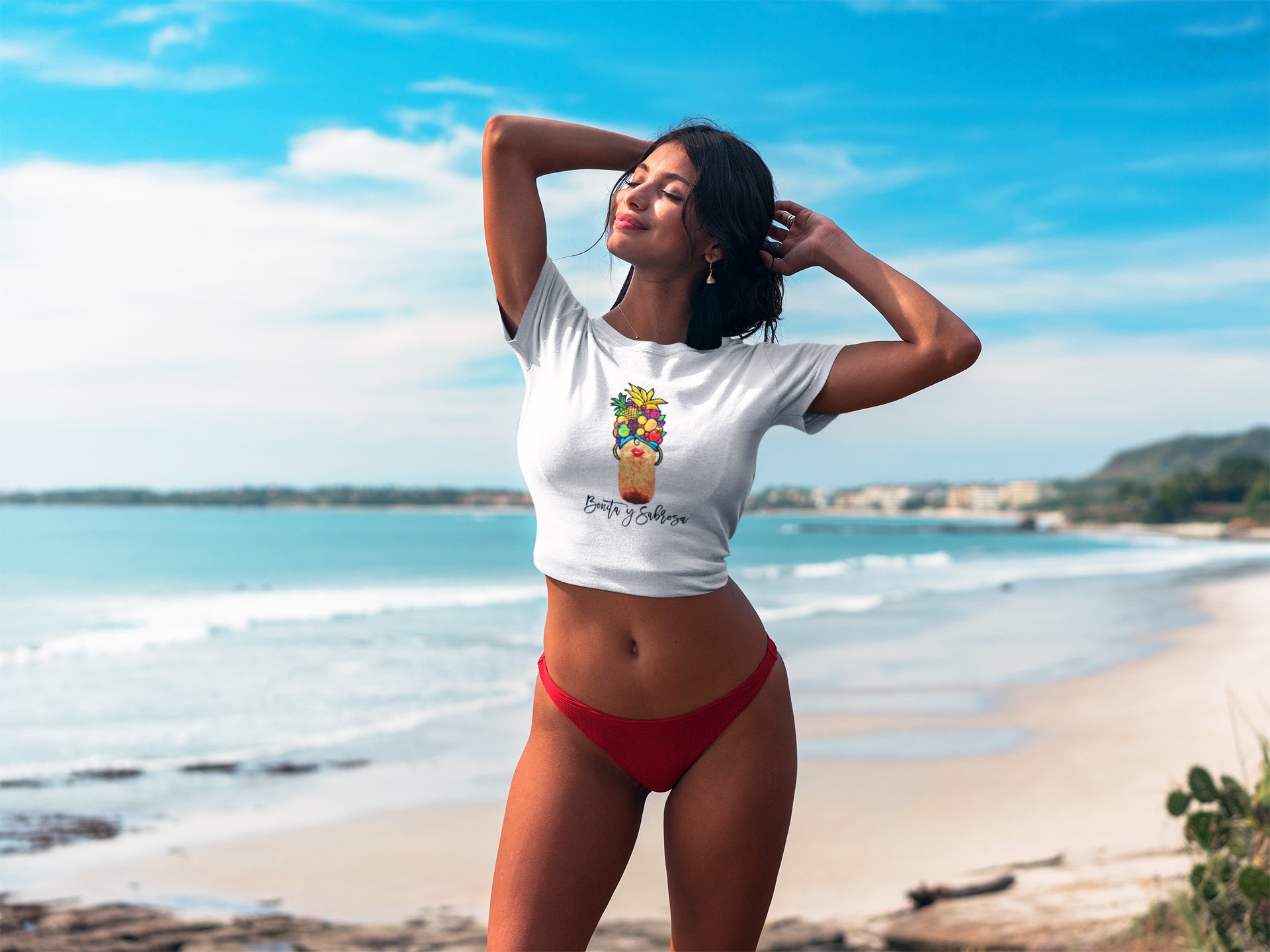 Lucy - Bonita y Sabrosa Women’s Crop Tee