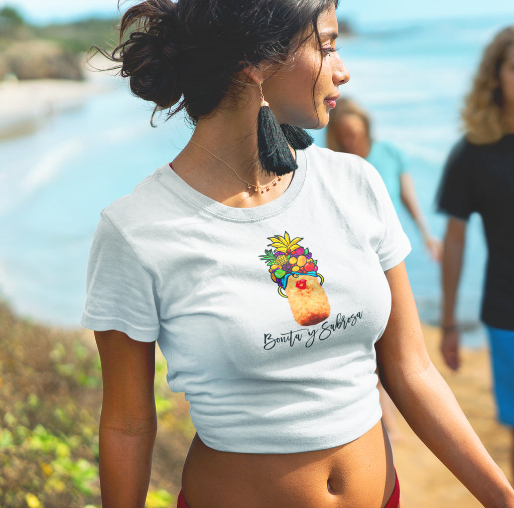Lucy - Bonita y Sabrosa Women’s Crop Tee
