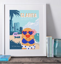 Clarita Beach Print