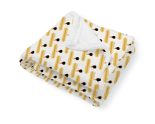 Azabache Baby Blanket - Minky Baby Blanket - Stroller Blanket