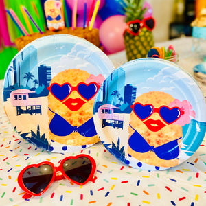 Heart Sunglasses - Croqueta Party