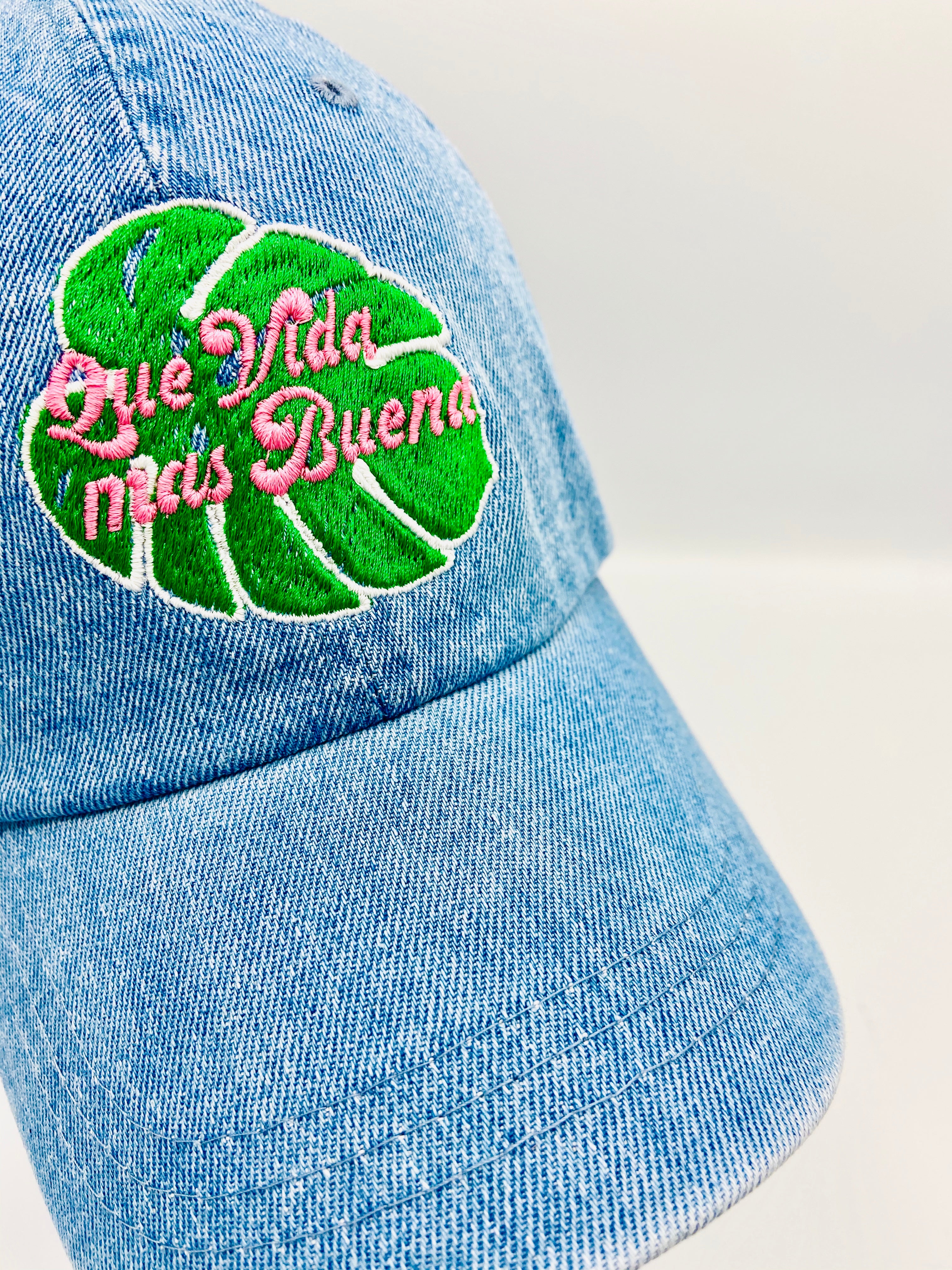 Que Vida Mas Buena - Denim Hat