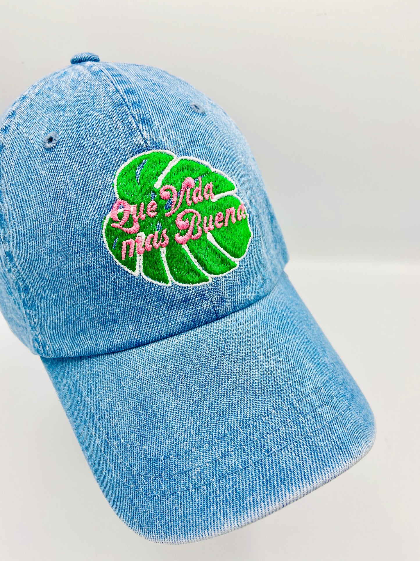 Que Vida Mas Buena - Denim Hat