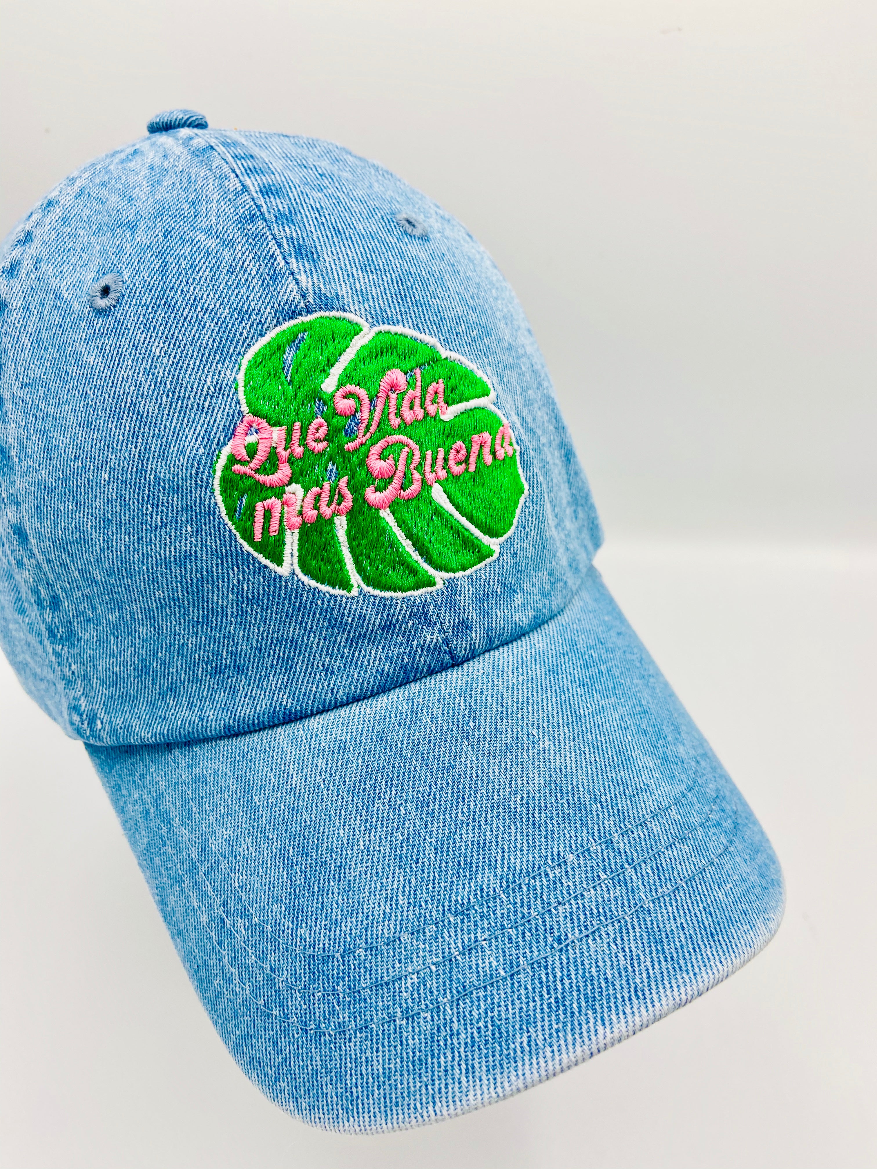 Que Vida Mas Buena - Denim Hat