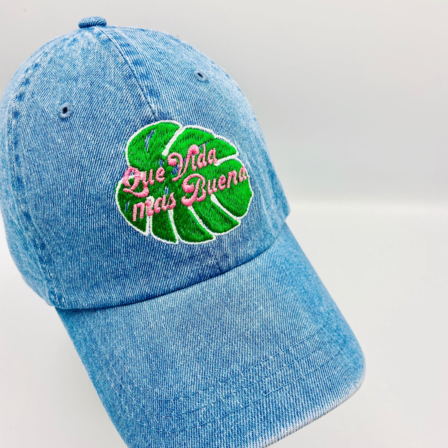 Que Vida Mas Buena - Denim Hat