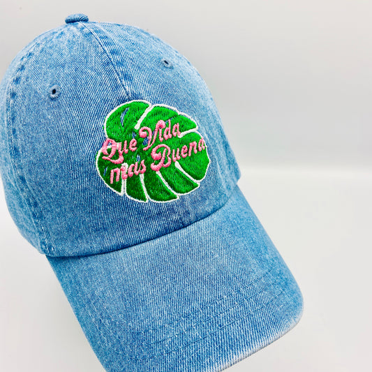 Que Vida Mas Buena - Denim Hat