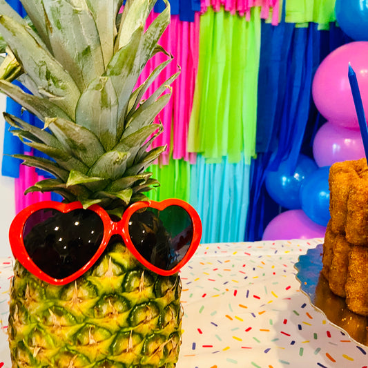 Heart Sunglasses - Croqueta Party