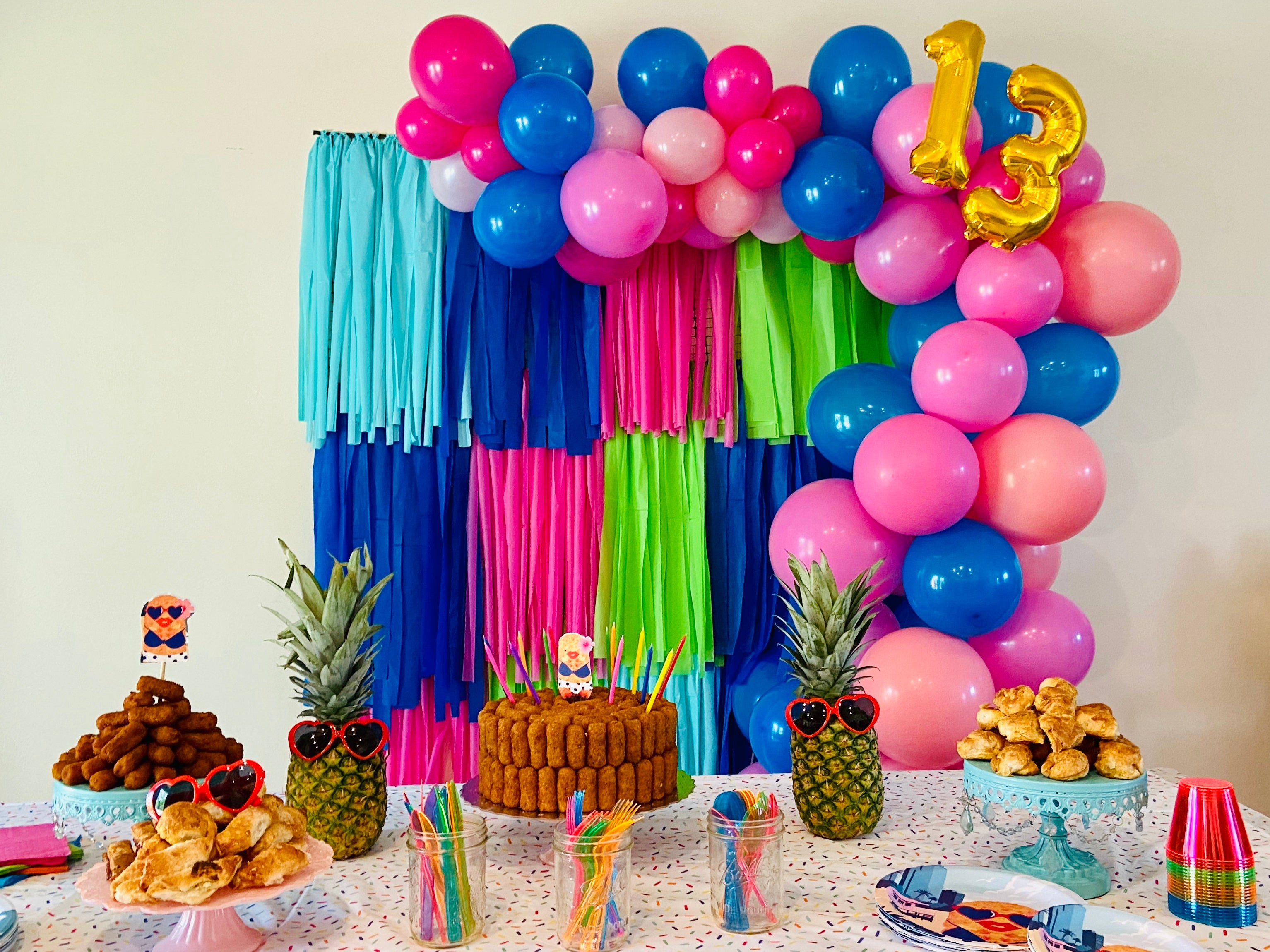 Party Plates - Disposable Plates - Croqueta Party