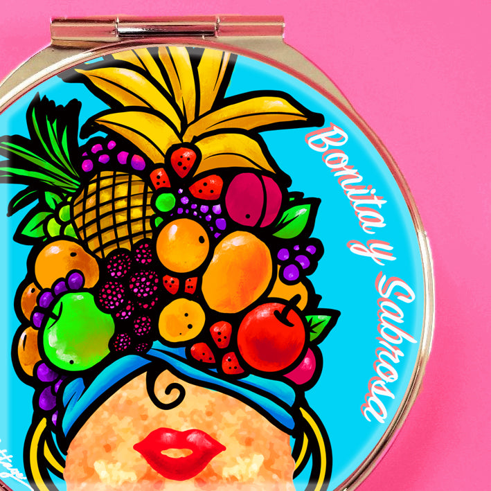 Lucy Croqueta Compact Mirror