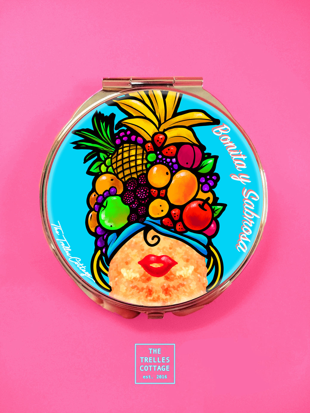 Lucy Croqueta Compact Mirror