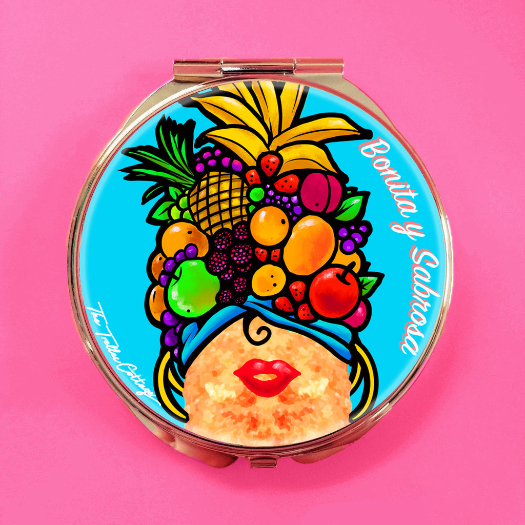 Lucy Croqueta Compact Mirror
