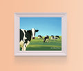 Miami Lakes Cows Print