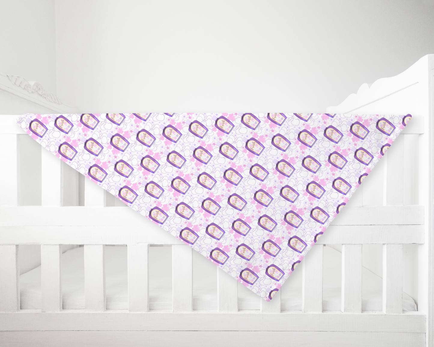 Croqueta Girl Baby Blanket - Minky Baby Blanket - Stroller Blanket