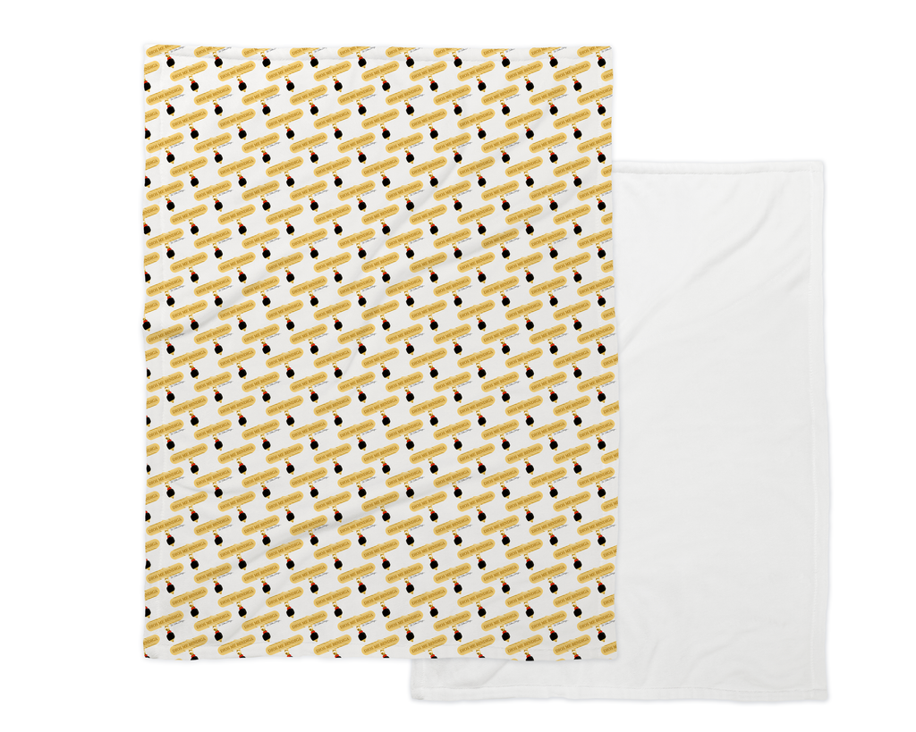 Azabache Baby Blanket - Minky Baby Blanket - Stroller Blanket