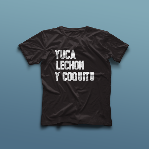 Yuca Lechon y Coquito T-Shirt