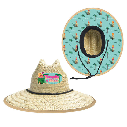 Tranquila y Tropical Straw Hat