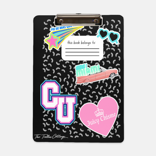 Composition Notebook Clipboard