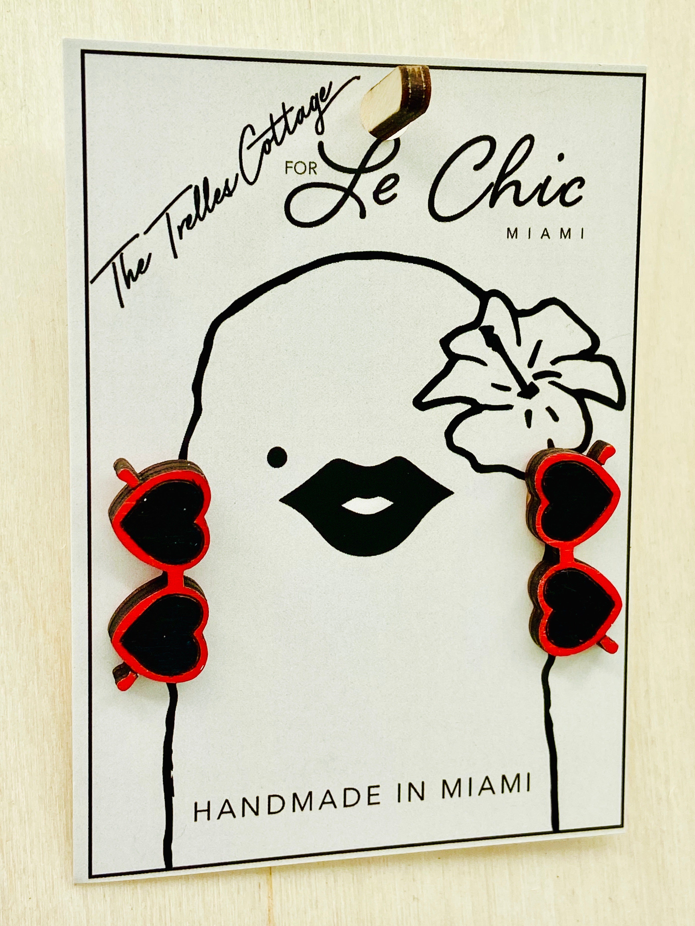 Le Chic / The Trelles Cottage Earrings