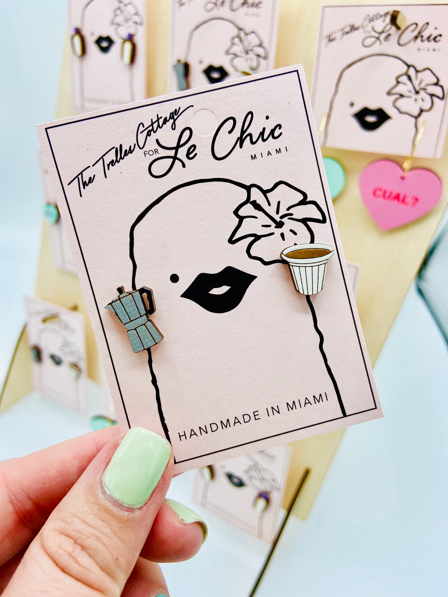 Le Chic / The Trelles Cottage Earrings