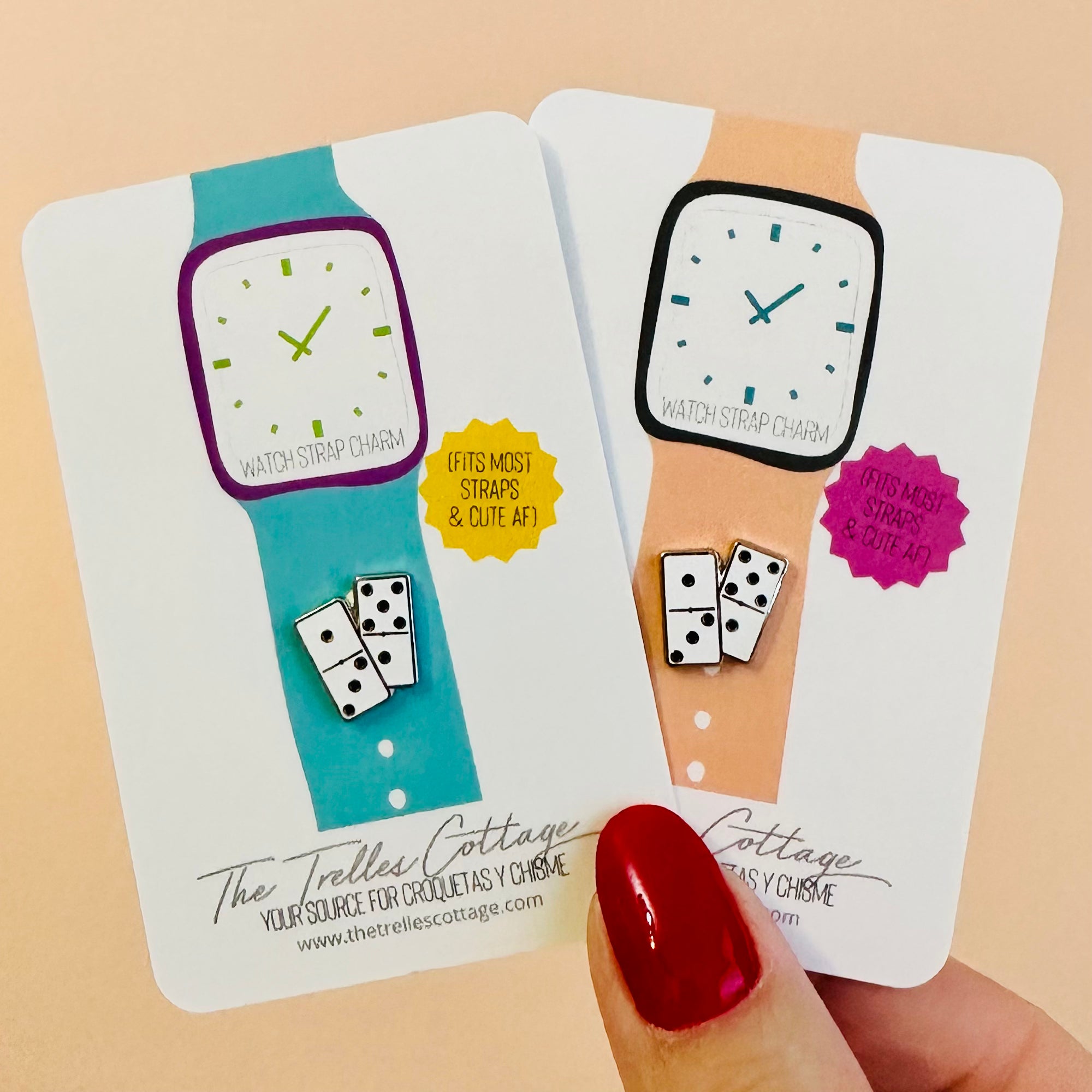 Domino Watch Charm