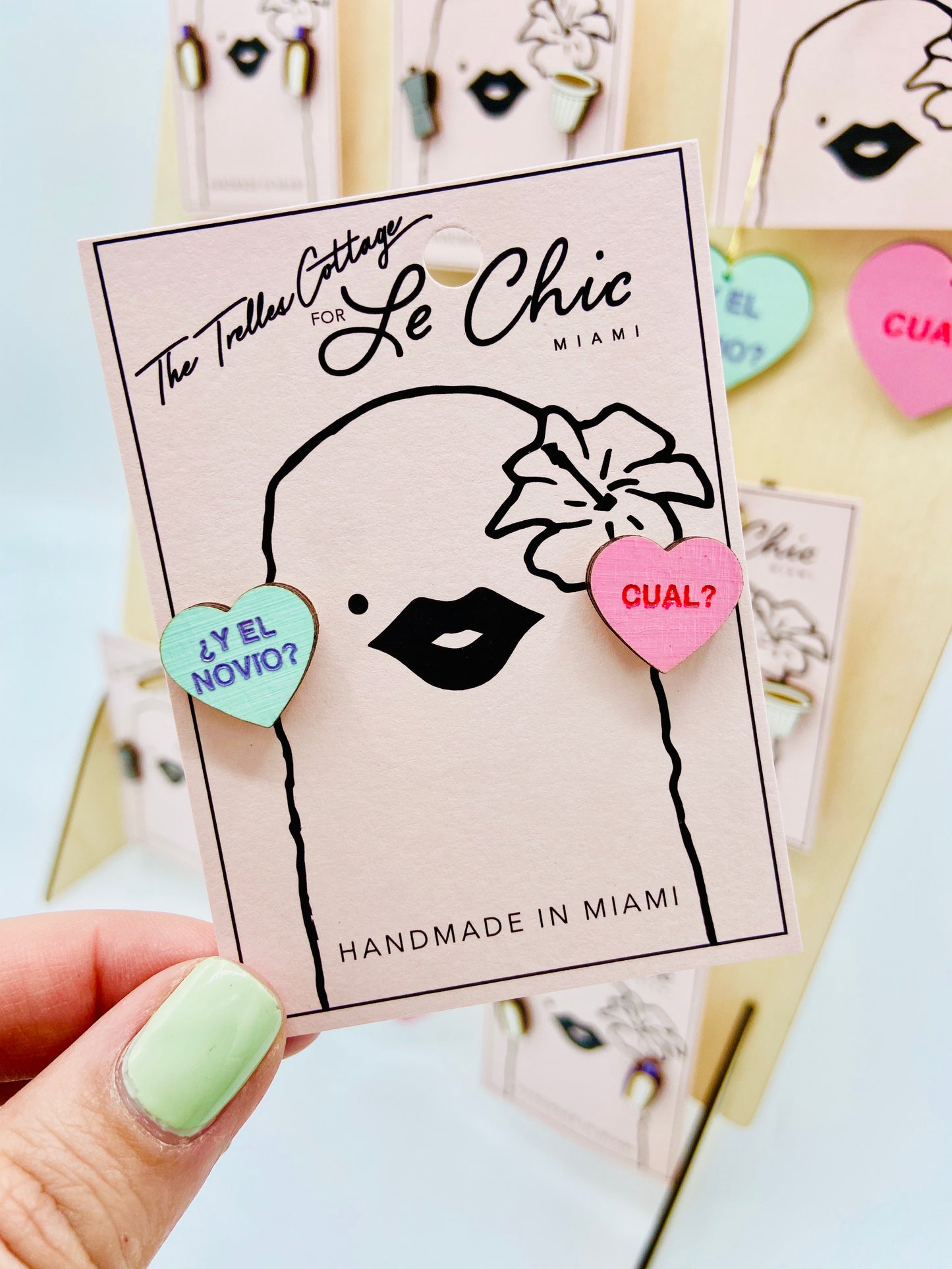 Le Chic / The Trelles Cottage Earrings