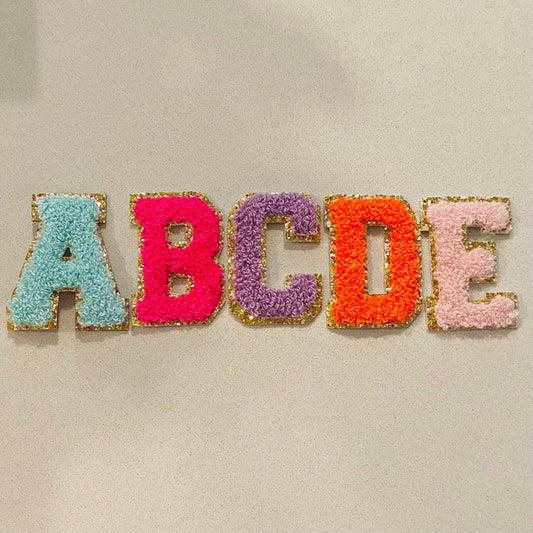 CUSTOM Letter Patches