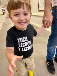 Yuca Lechon y Lechita Toddler T-shirt
