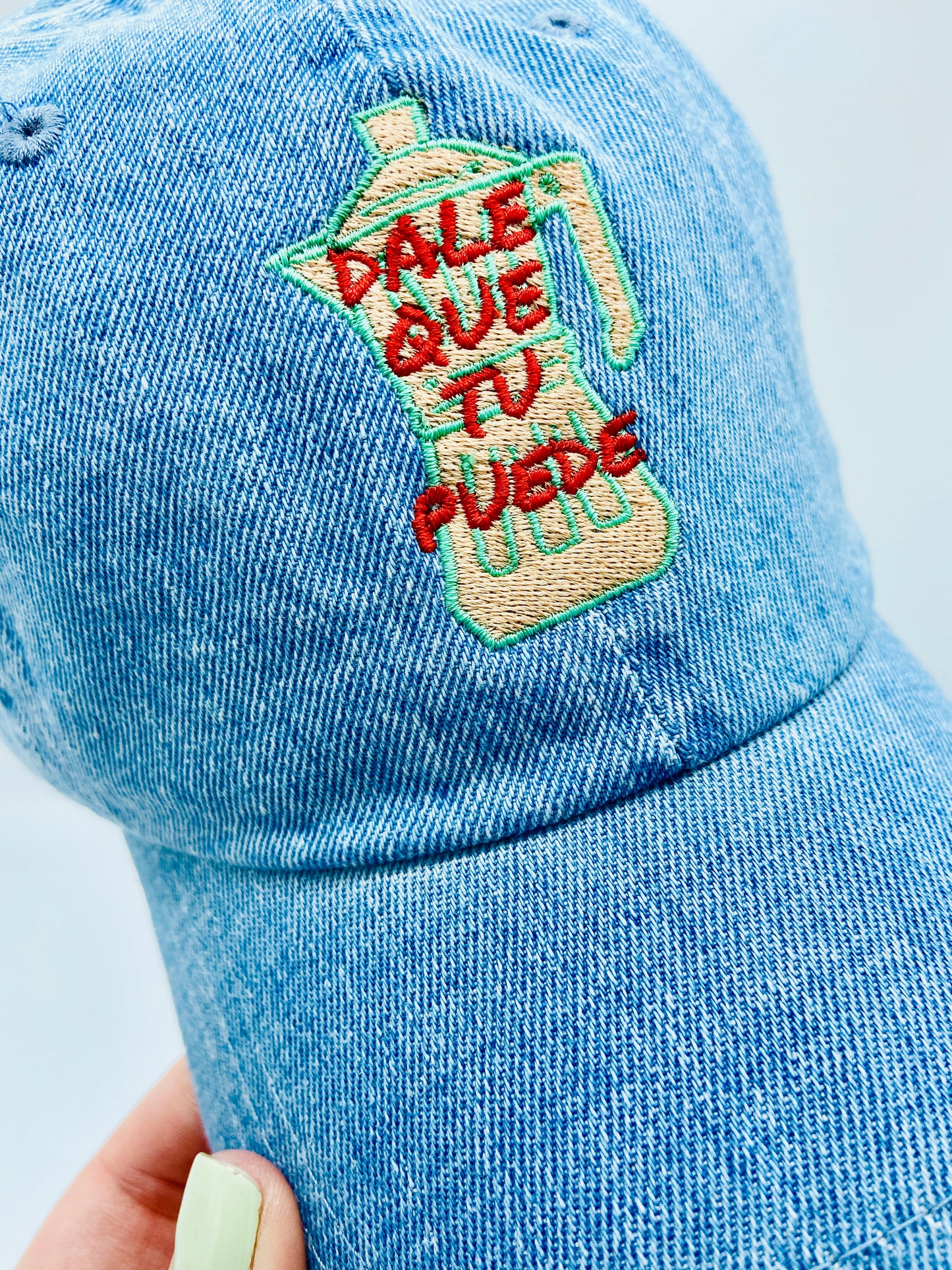 Dale Que Tu Puede - Denim Hat