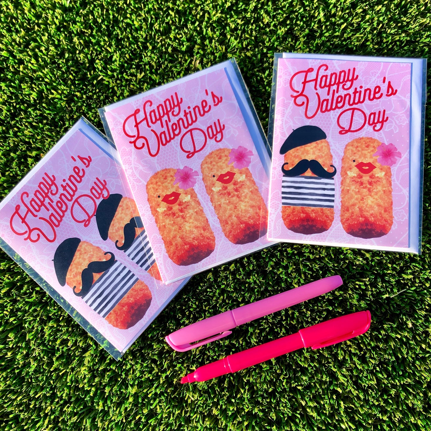 Happy Valentine’s Day Croqueta Cards