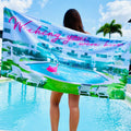 Wishing You Were Here Beach Towel