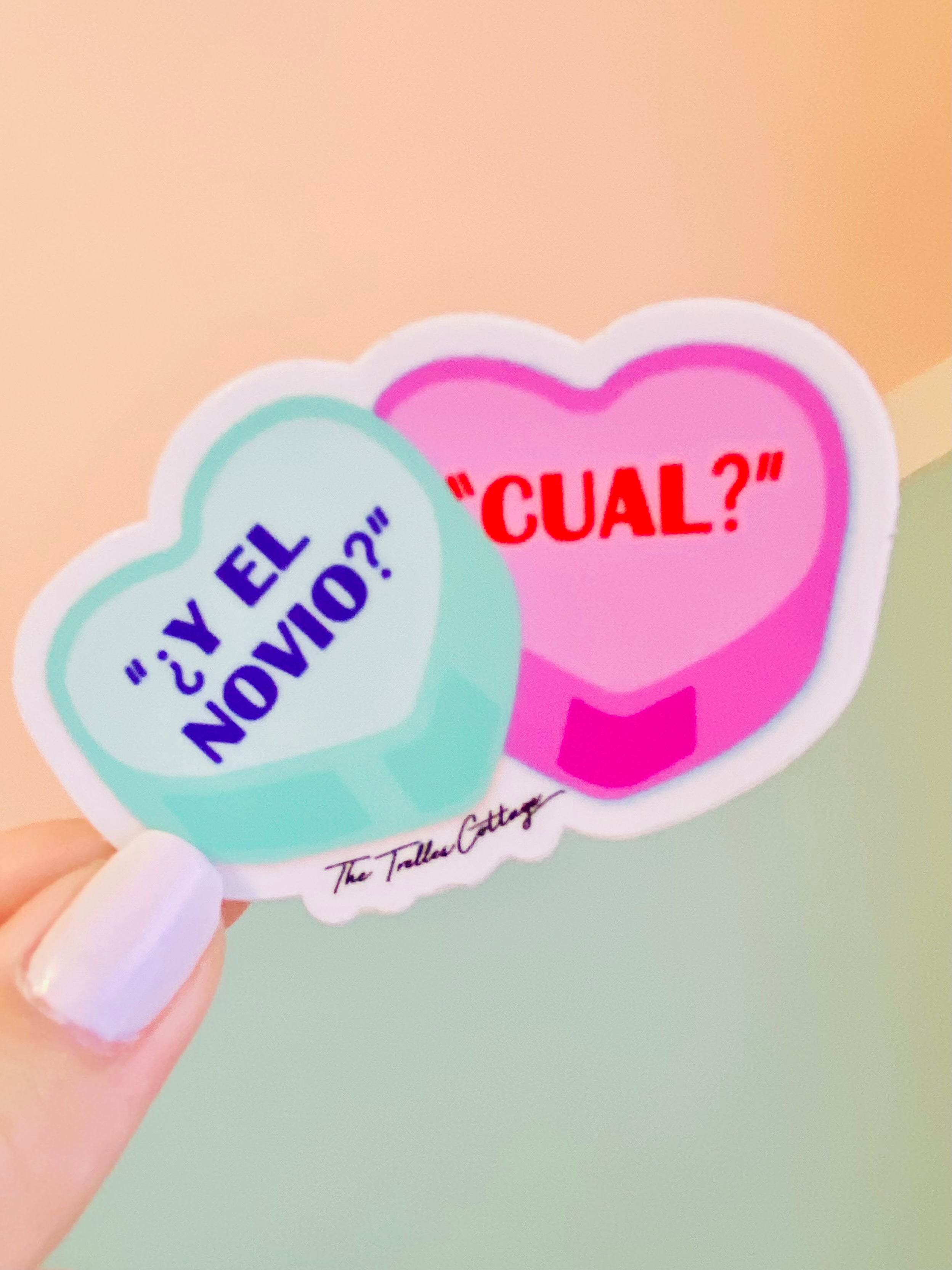 "Y El Novio" Sticker